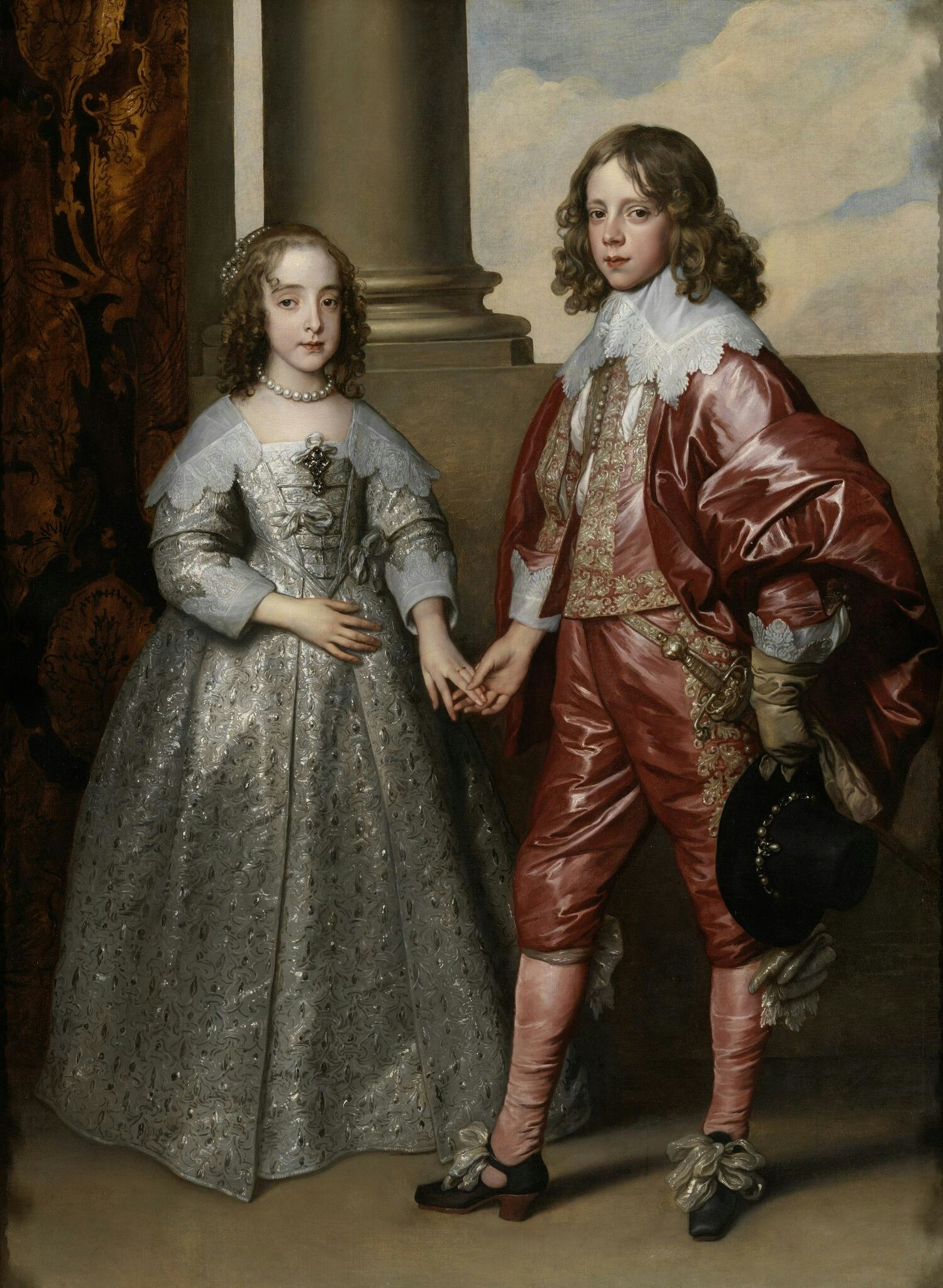 Nederländerna. Maria Stuarts giftermål med Vilhelm II av Nassau-Diez-Oranien, ståthållare över Nederländerna 1641