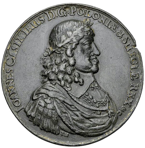 Polen. Johan Kasimir (1649–1668) - Till minne av de svenska krigen 1655-1656av J. Höhn