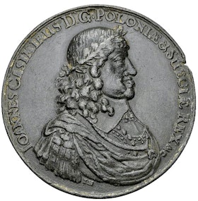 Polen. Johan Kasimir (1649–1668) - Till minne av de svenska krigen 1655-1656av J. Höhn