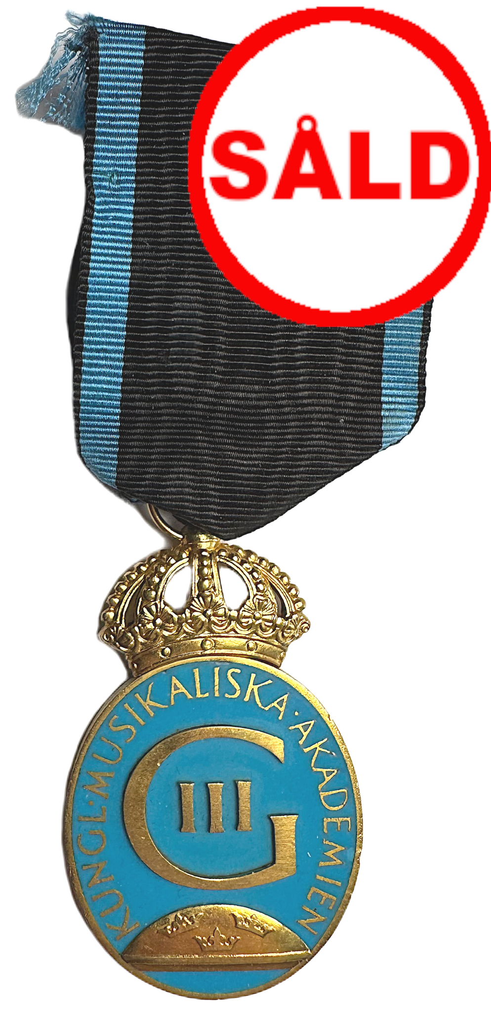 Kungliga musikaliska akademien - För tonkonstens främjande - Vacker belöningsmedalj
