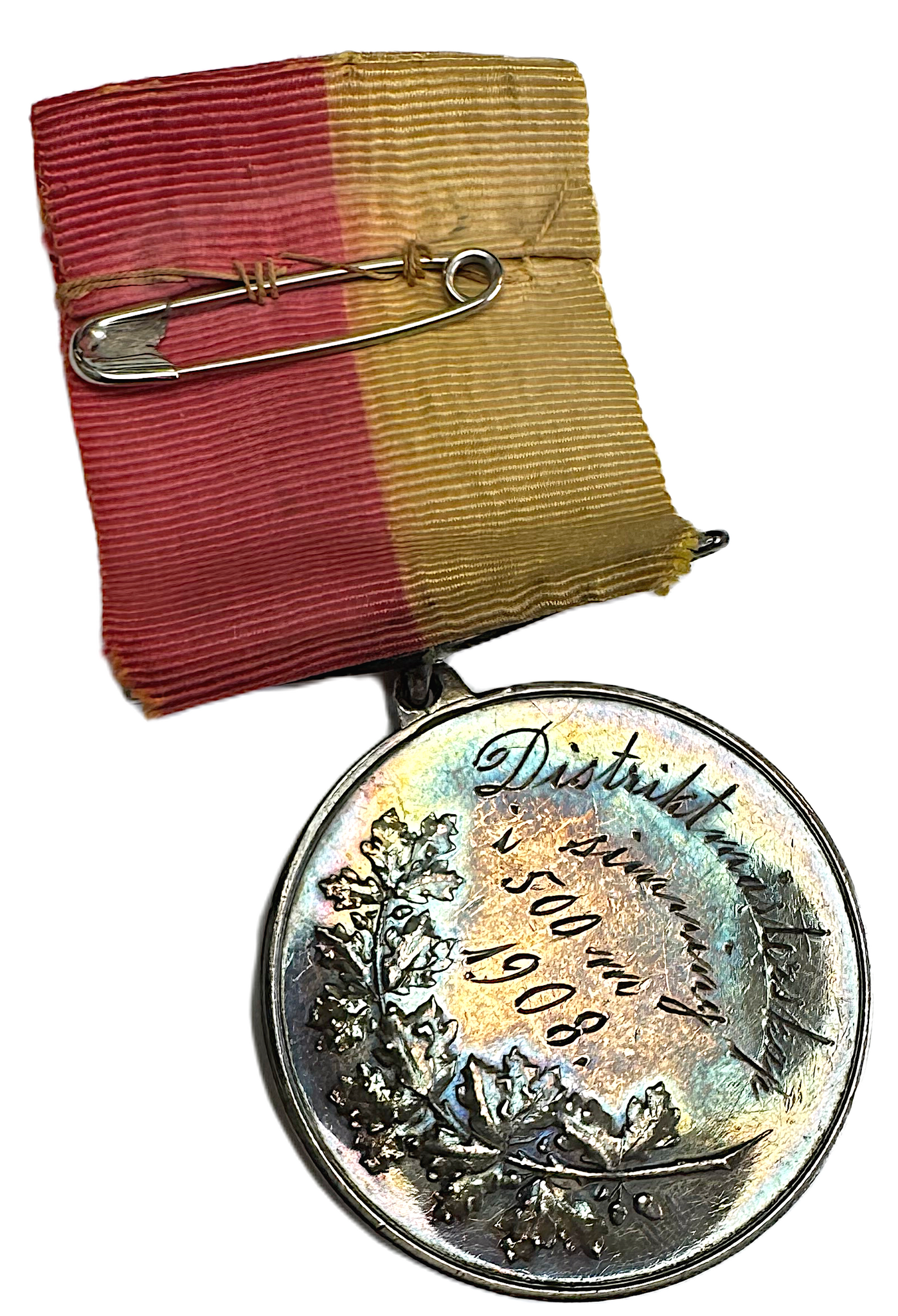 Gustav V - Lidköpings atlet och idrottsförening - Distriktsmästerskap i simning 1908 av Adolf Lindberg