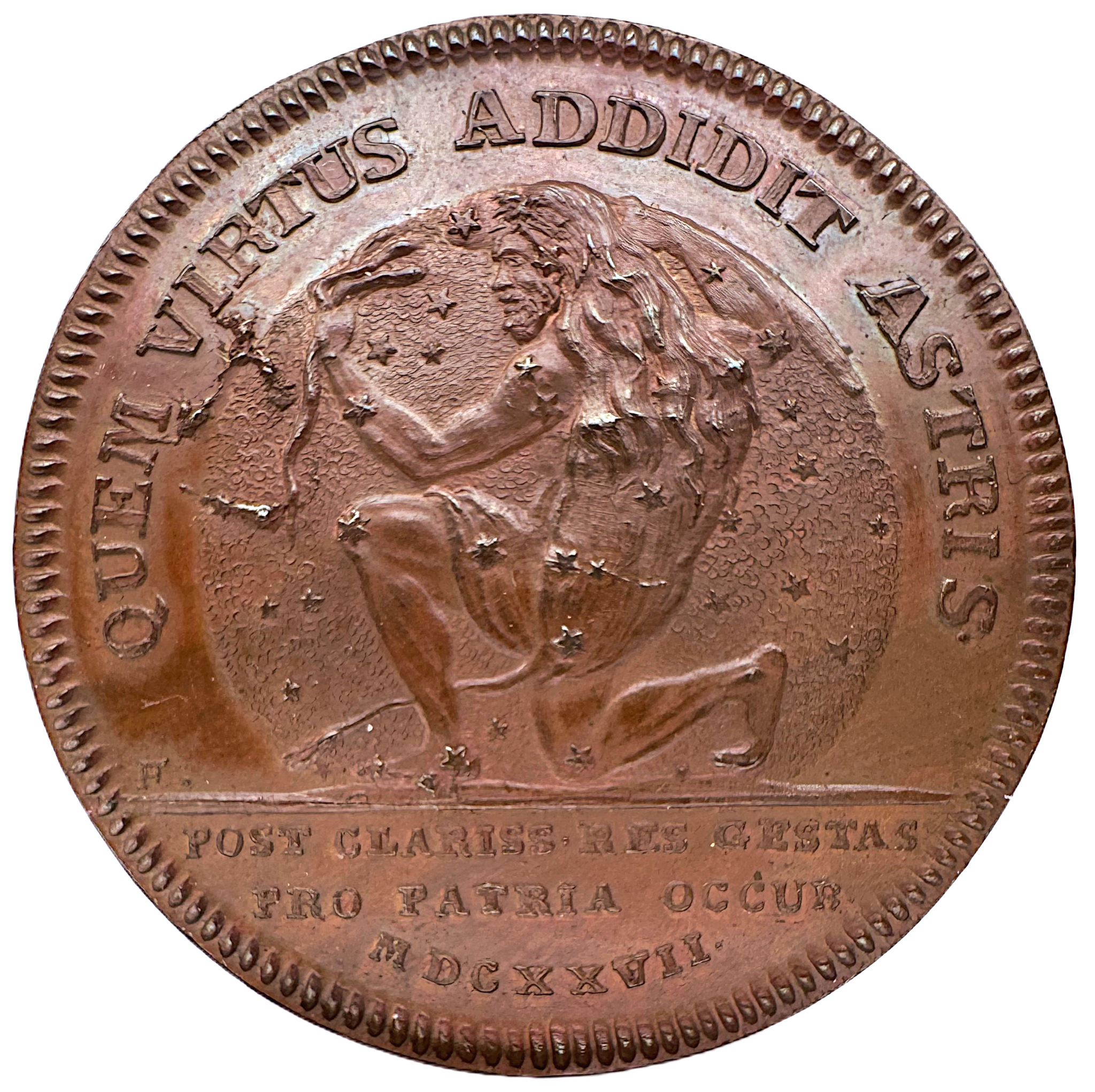 Nils Stjernsköld (1583-1627) - Fältmarskalk, Riksråd, Amiral - graverad av Carl Gustaf Fehrman 1789
