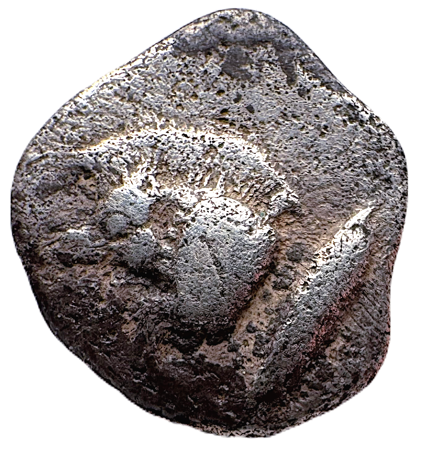 Mysien. Kyzikos cirka 525–475 f.Kr. Hemiobol