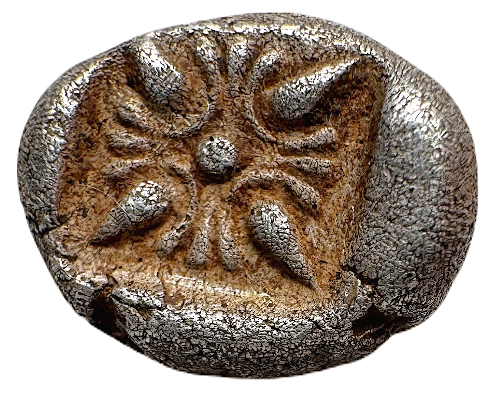 Ionien, MIletos 520-450 f.Kr. Diobol med lejon