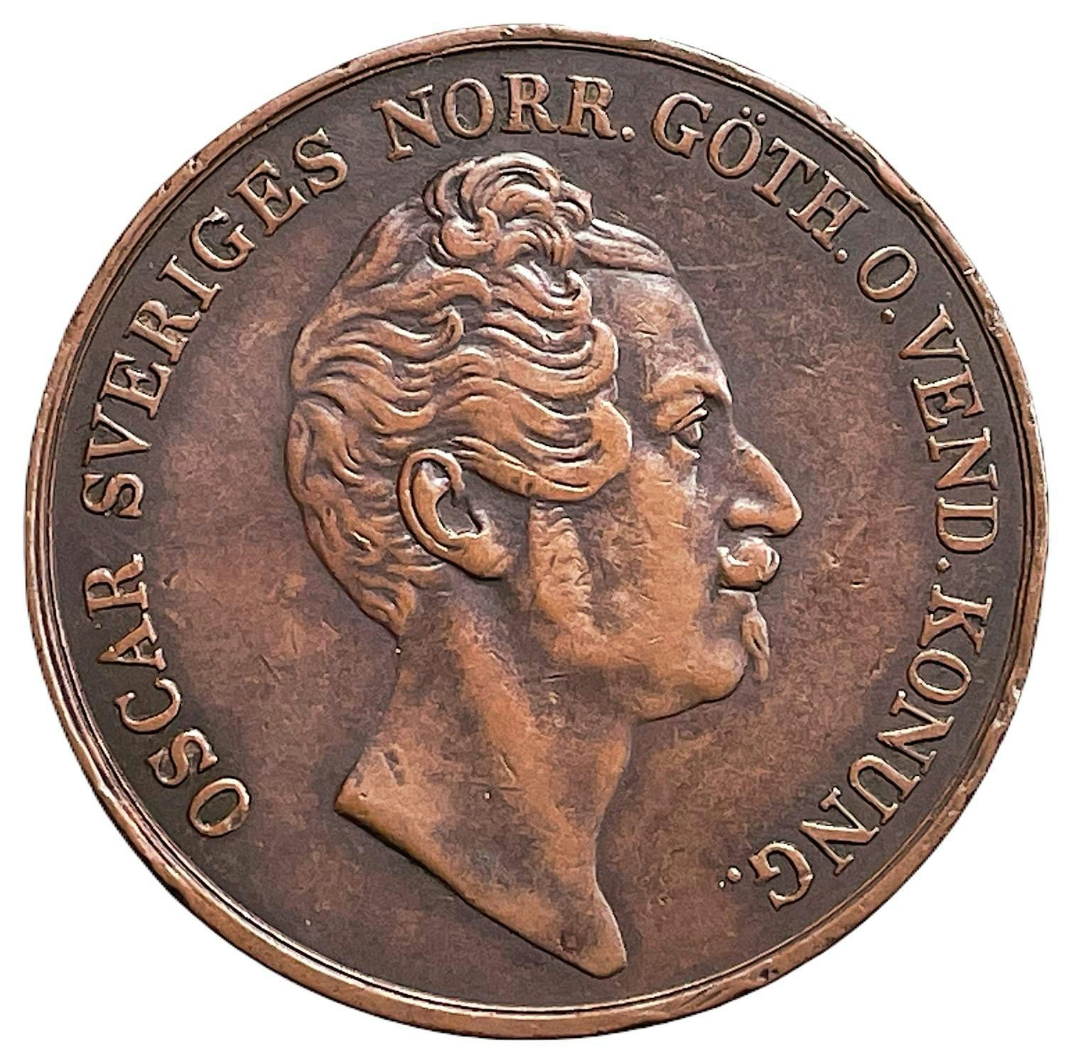 Oskar I - 4 Skilling Banco 1849