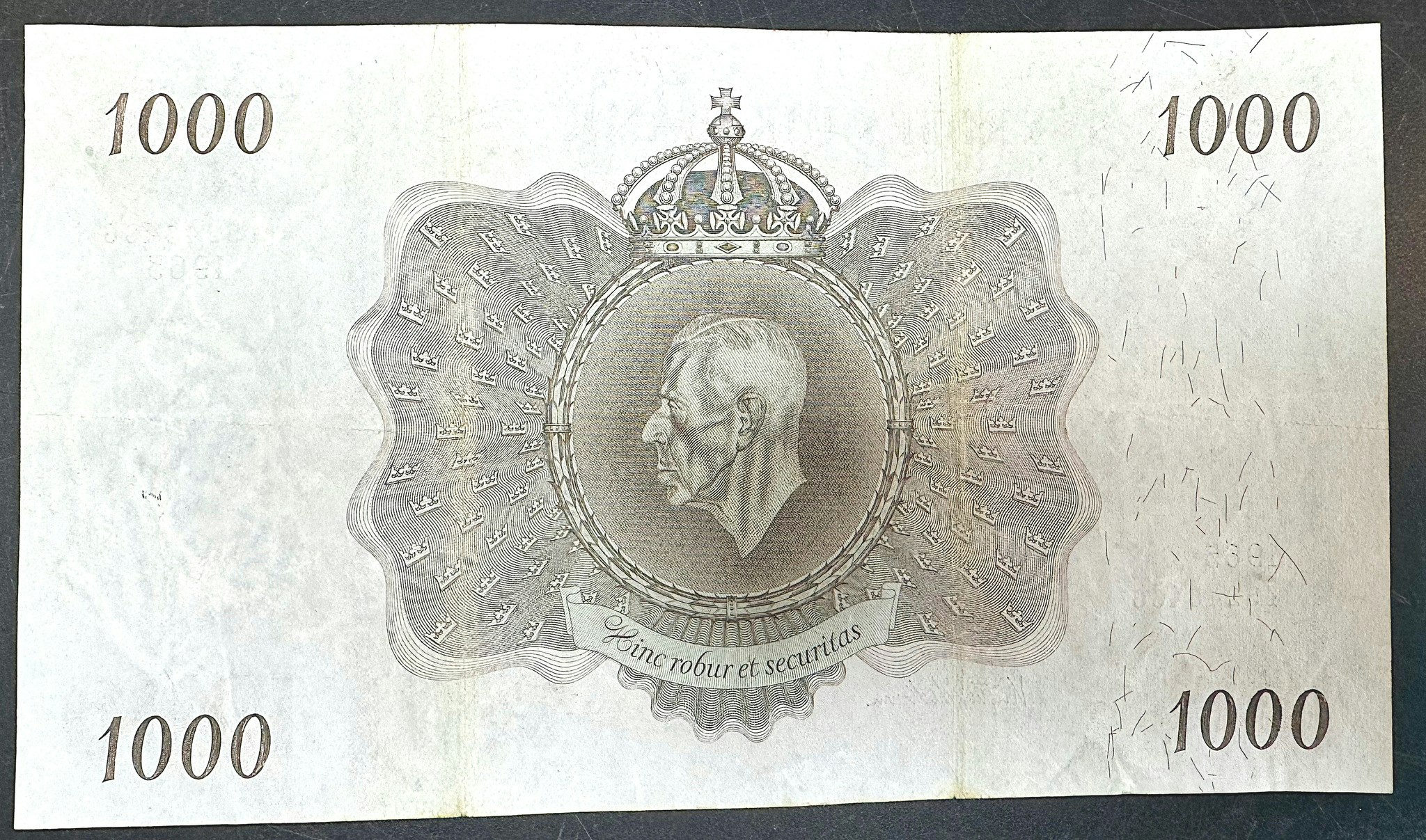 1000 Kronor 1965 - Tilltalande exemplar