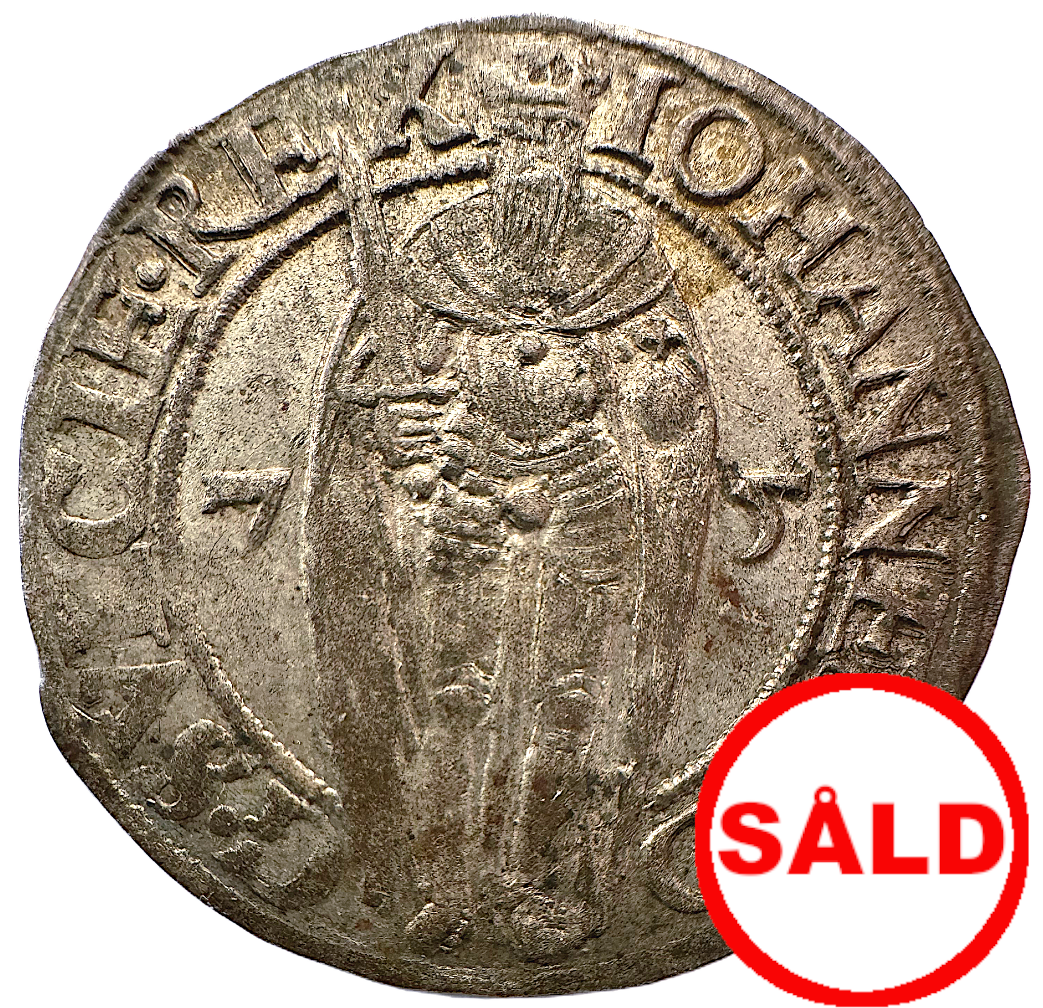Johan III (1568-1592), Stockkholm, 1 Öre 1575 - Ett ovanligt tilltalande exemplar med fin lyster