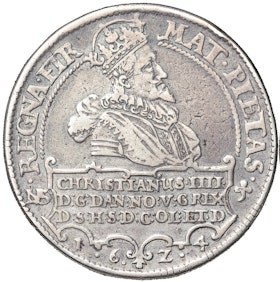 Danmark, Christian IV (1588-1748) - 2 Speciedaler 1624 - Kungen som satsade allt på att krossa Sverige