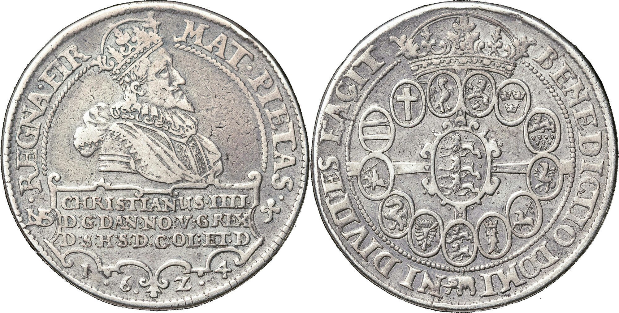 Danmark, Christian IV (1588-1748) - 2 Speciedaler 1624 - Kungen som satsade allt på att krossa Sverige