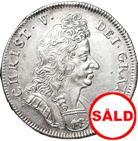 Danmark, Christian V (1670-1699). Krone 1693 - Ett härligt exemplar av ett historiskt betydelsefullt mynt - Enväldets sista glansdagar – året 1693 i historisk belysning
