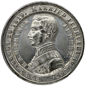 Världsutställningen i London 1851 - Vacker utställningsmedalj