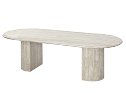 Kelly dining table 200cm Travertine