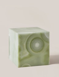 Flair Cube Light Green Onyx