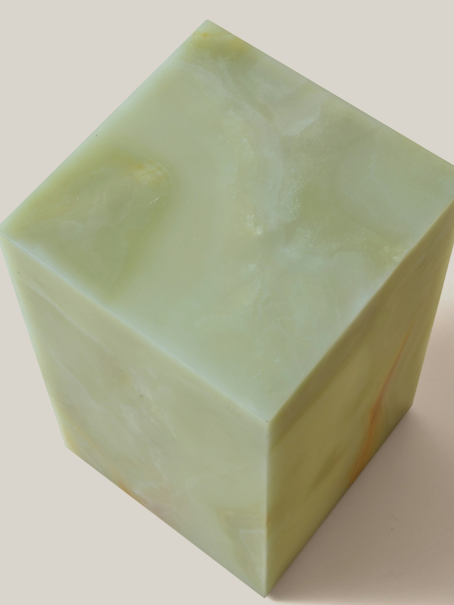 Flair Pedestal  Jade Green Onyx