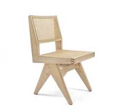 Armless Dining Chair Natrual