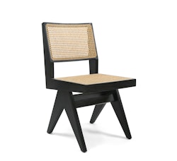 Armless Dining Chair Black