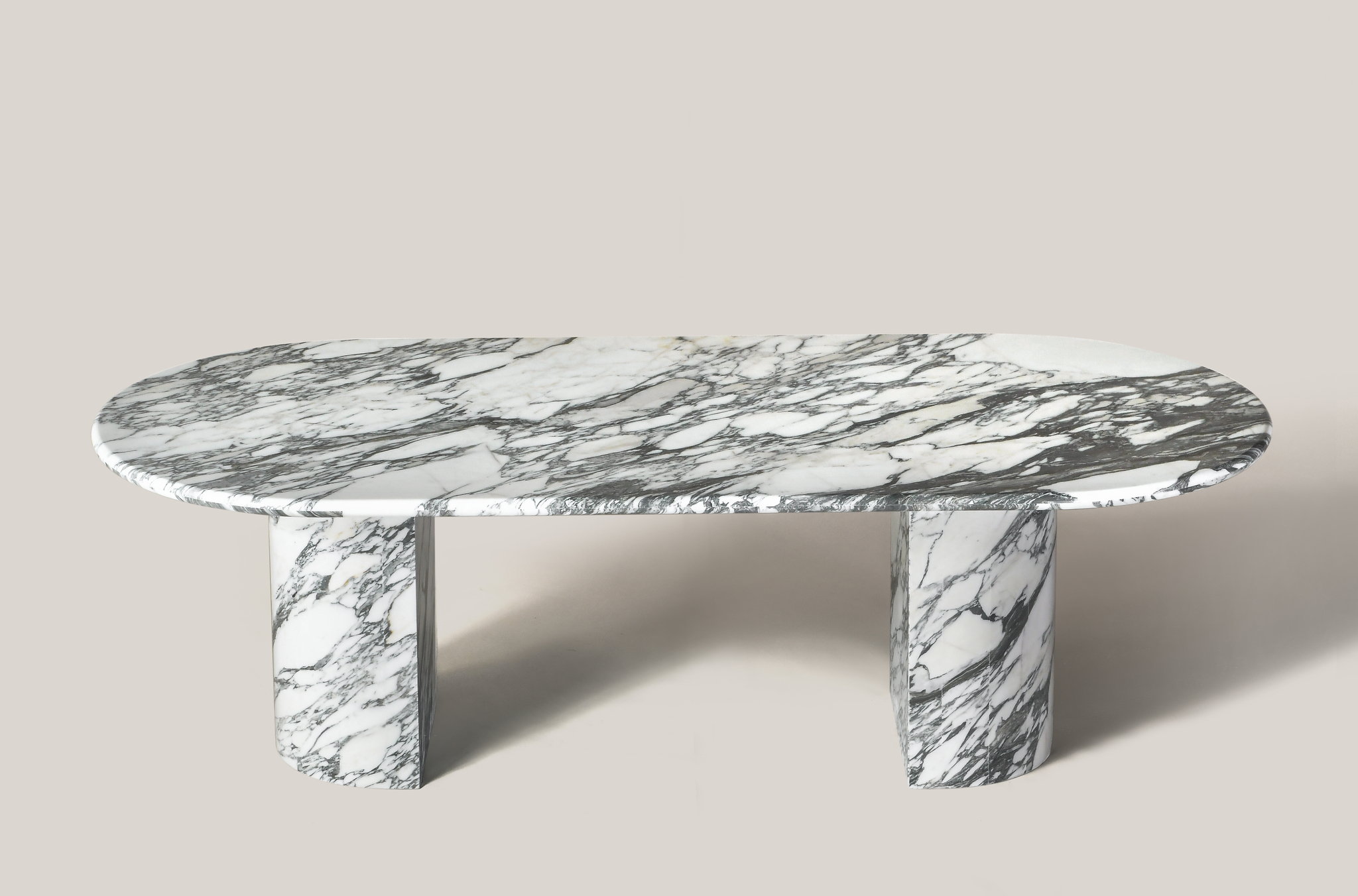 Kelly dining table 240cm Arabescato