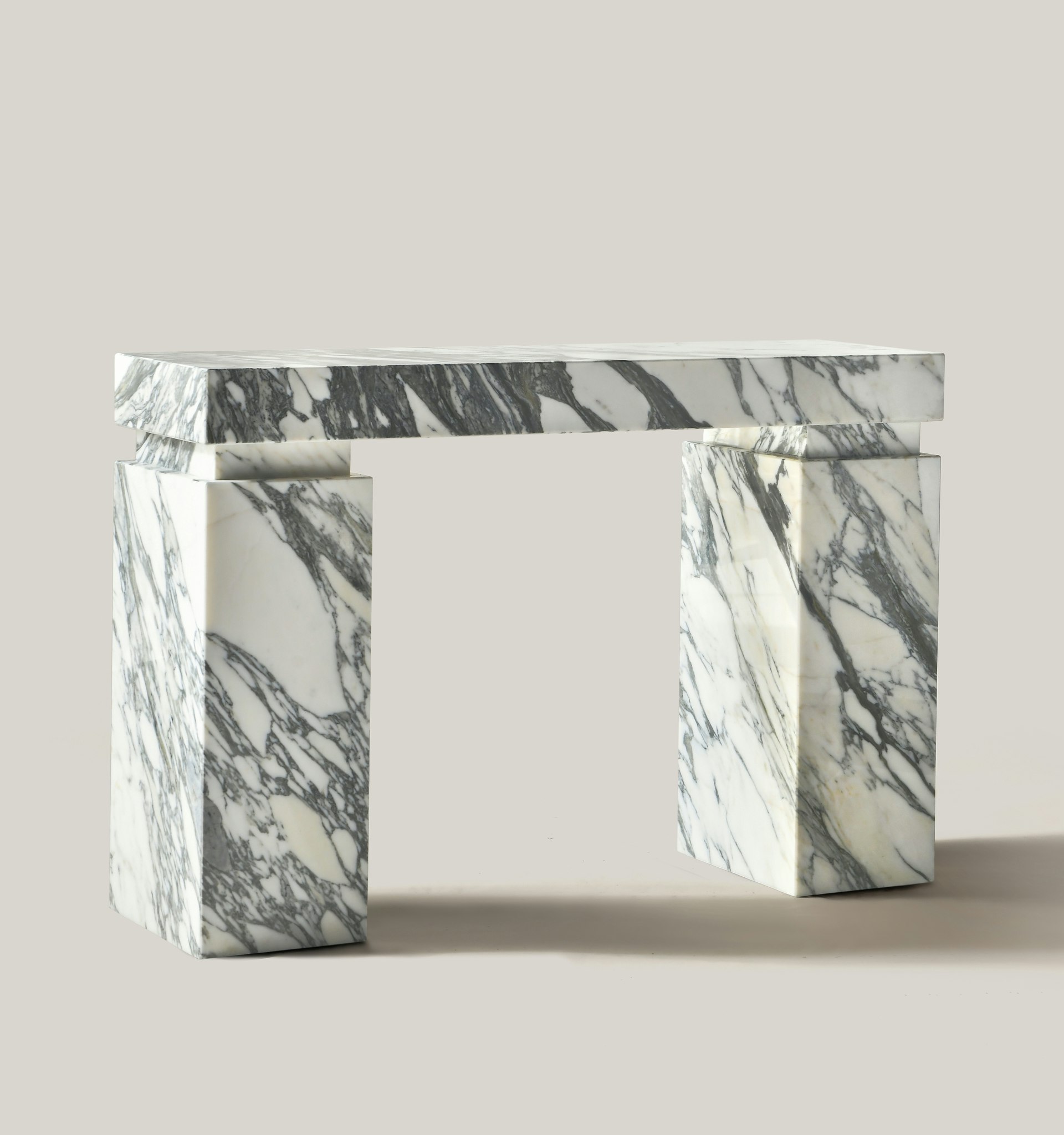 Harper Console Table 120cm Arabescato