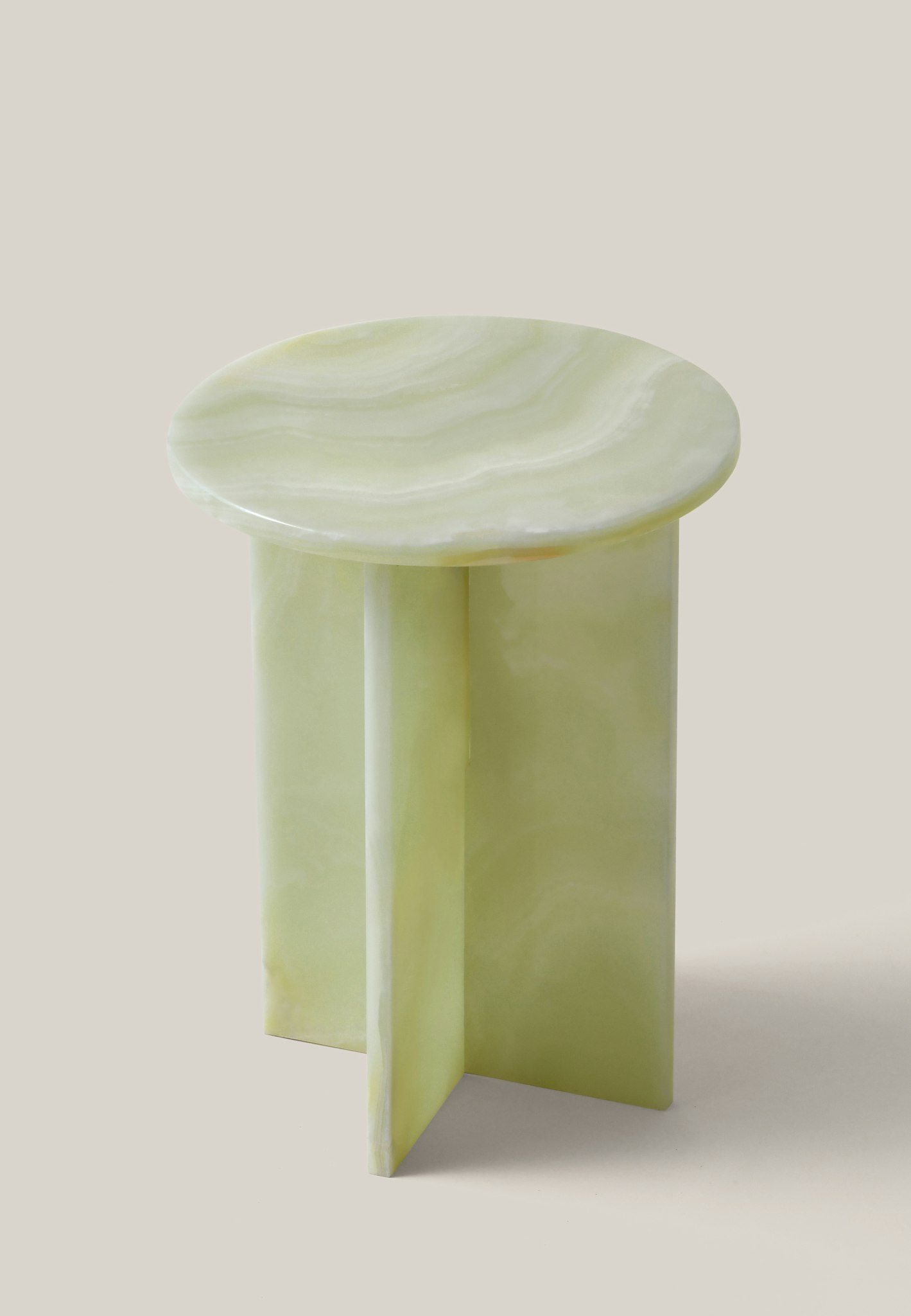 COMO Side Table Green Onyx