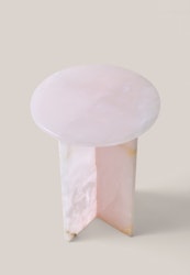COMO Side Table Pink Onyx