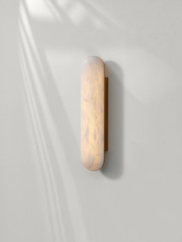 Claire Sconce 39cm Alabaster