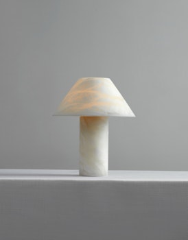 Ella Table Lamp Alabaster