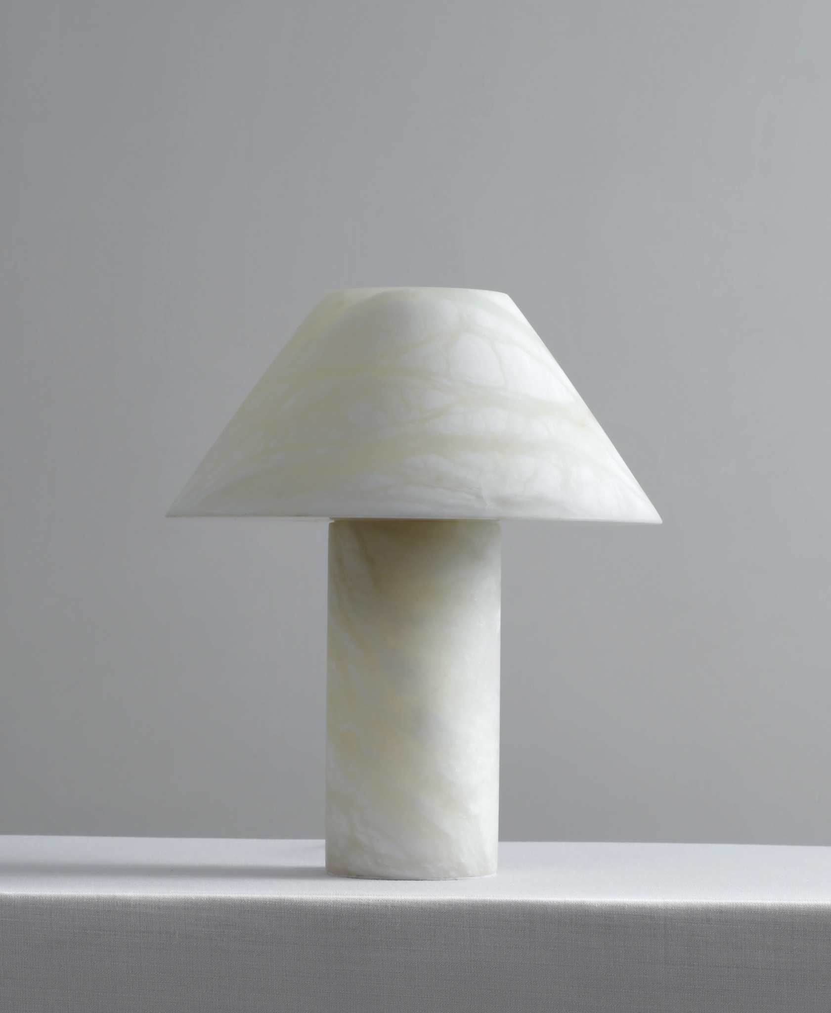 Ella Table Lamp Alabaster