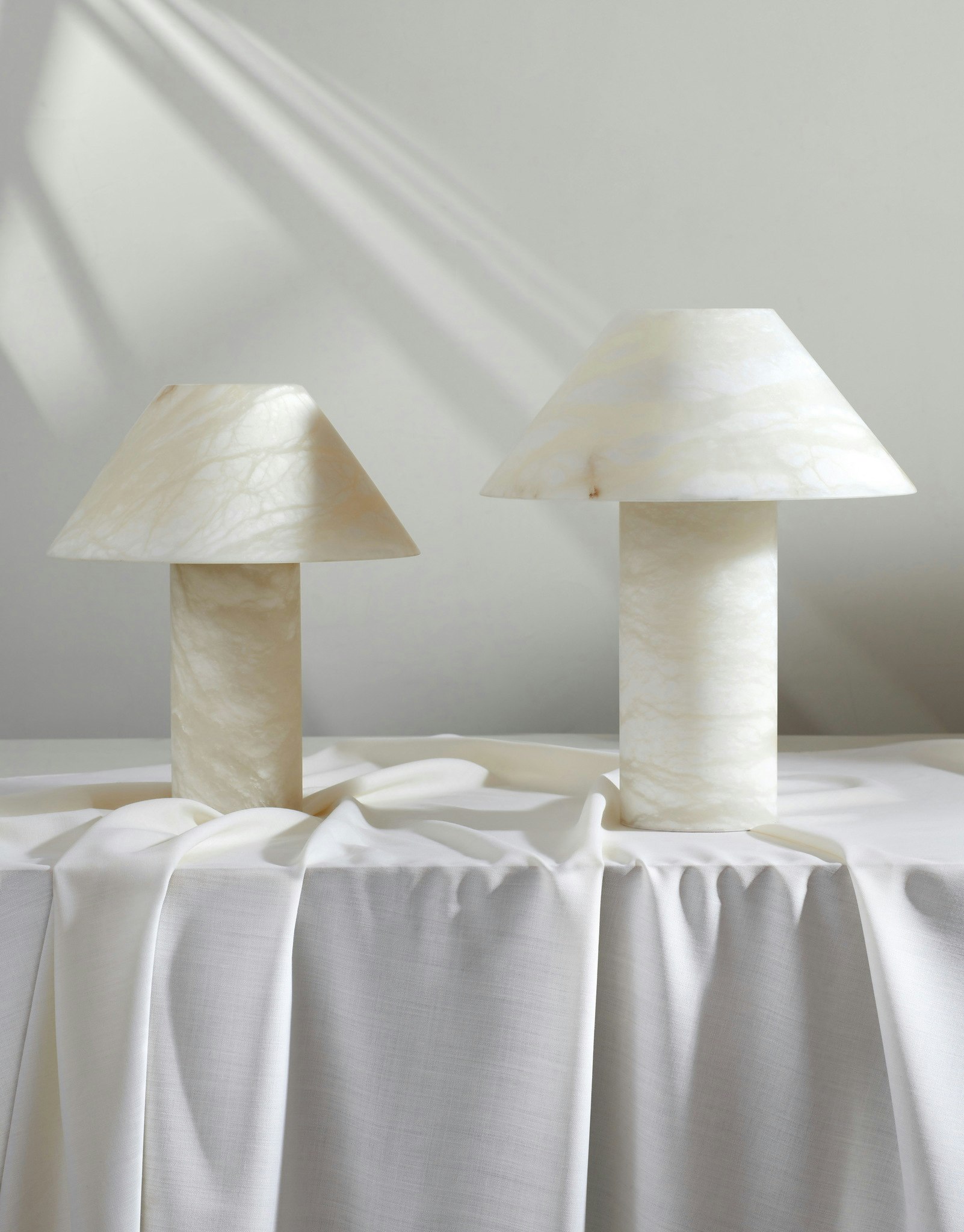 Ella Table Lamp Grand Alabaster