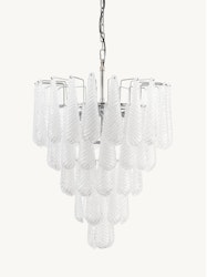 DROP chandelier handblown glass