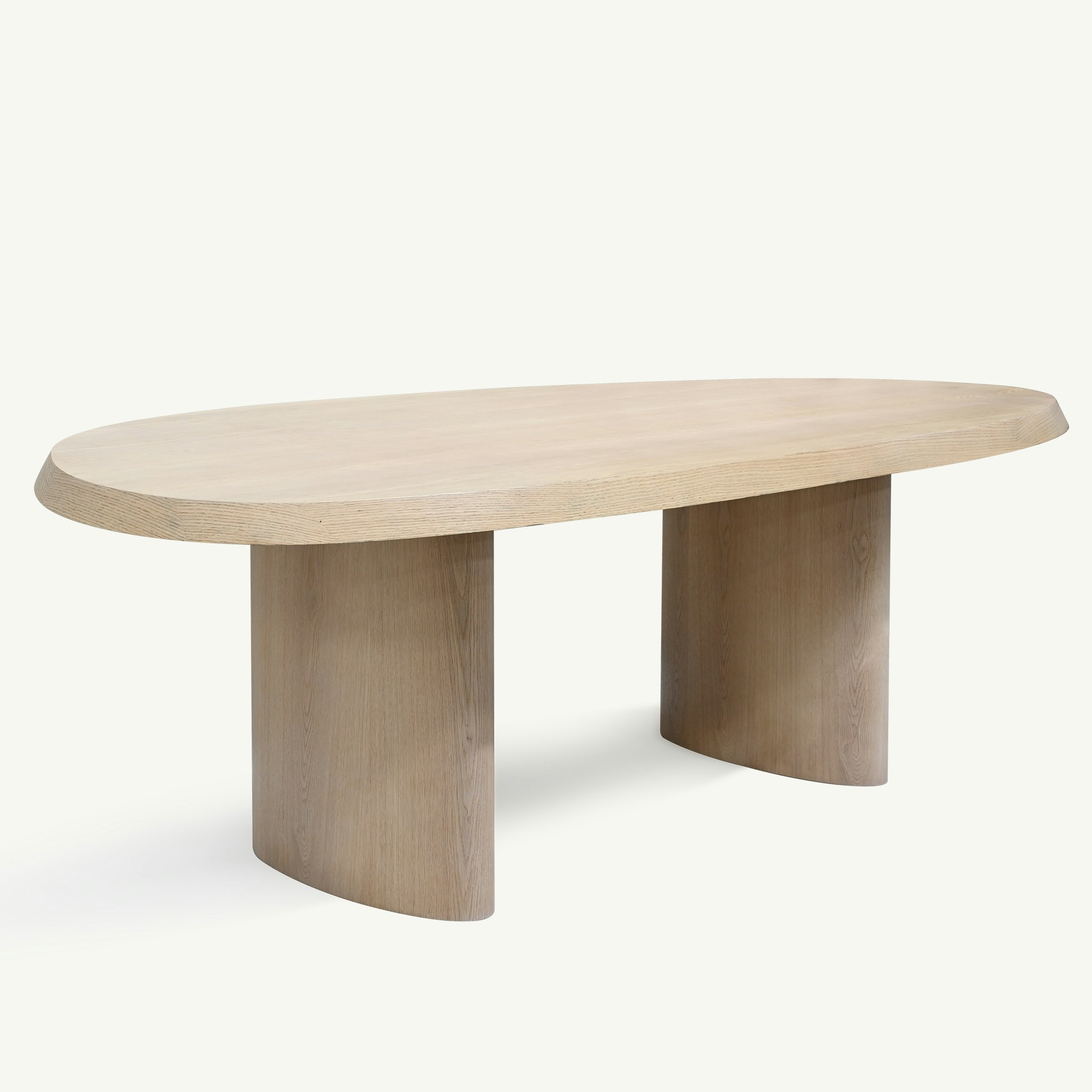 Drop dining table oak