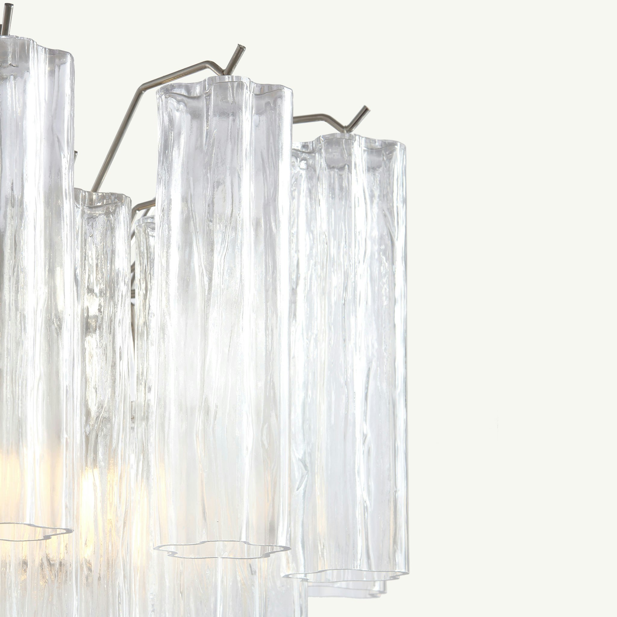 CAPRI chandelier small handblown glass