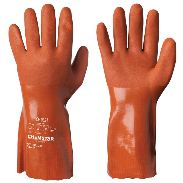 12-pack Chemstar® kemikalieresistenta handskar i vinyl - JOBBHANDSKEN.SE Vi  handskas med PROFFSEN!