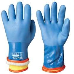 10-pack Chemstar® kemikalieresistenta handskar i vinyl, vinterfodrade