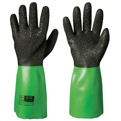 6-pack Granberg® kemikalieresistenta handskar i vinyl med sömlöst nylonfoder