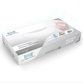 200-pack Granberg® puderfria engångshandskar i thermo elastic polymer