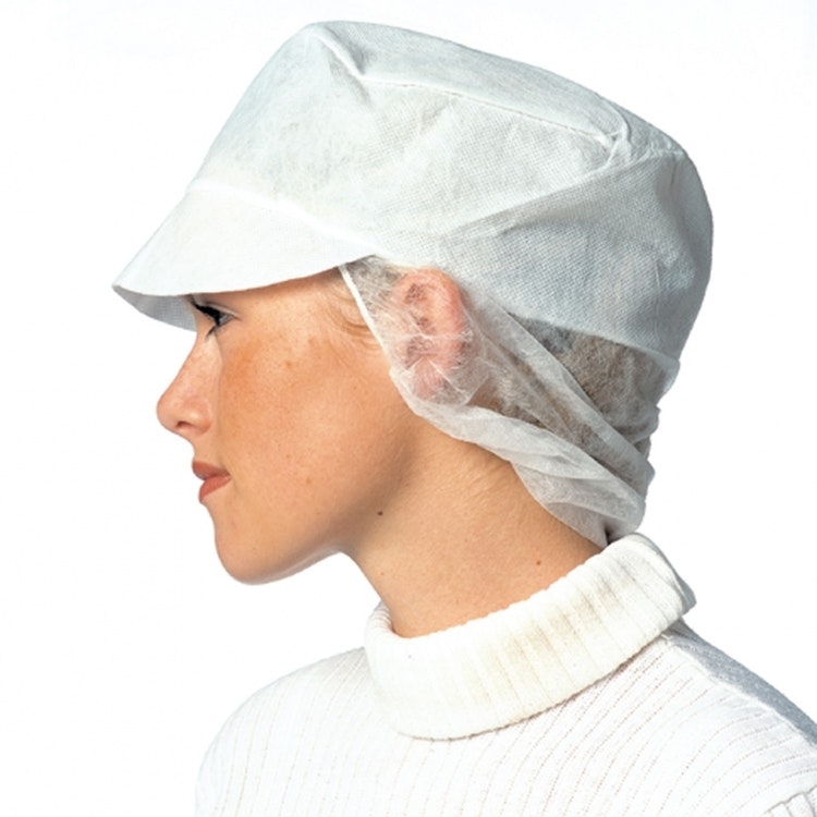 Granberg® 1000-pack Keps/Skärmmössa "Snood-cap". 210.0040