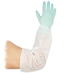 1000-pack Skyddsärmar Polyetenfiber, 46 cm, 16 mikron