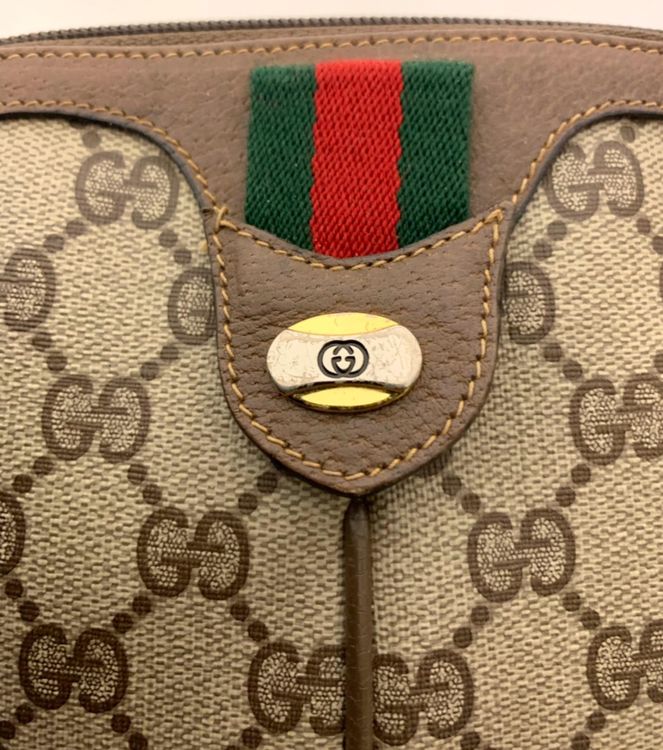 Vintage Gucci Ophidia Supreme GG Canvas Crossbody / Shoulder Bag
