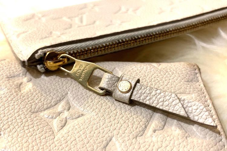 Louis Vuitton Curieuse Empreinte Monogram Wallet Cream