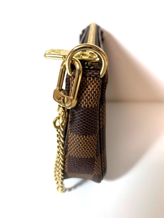Louis Vuitton Mini Pochette Damier Ebene Bag