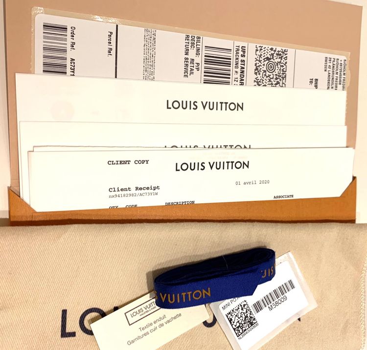 Brand New Louis Vuitton Mini Pochette Accessoires Monogram Canvas