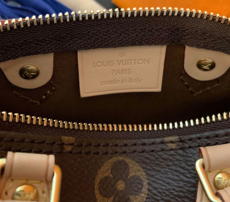 Louis Vuitton Speedy Nano Monogram Crossbody Bag