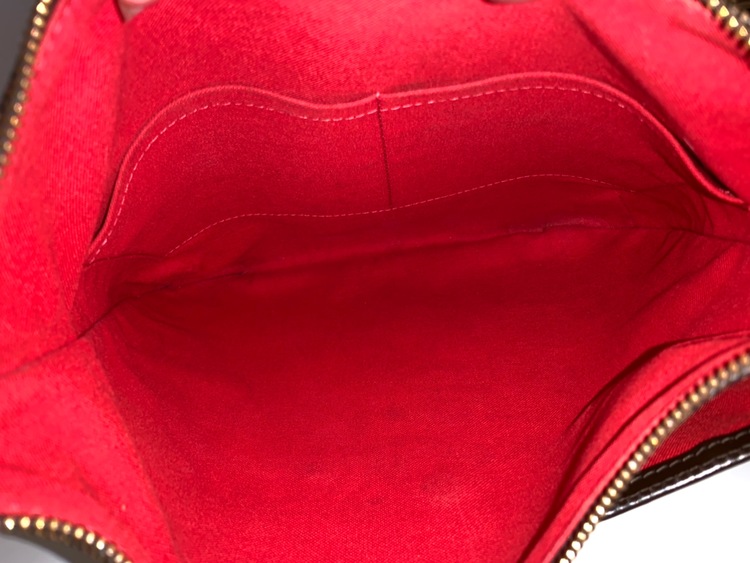 Louis Vuitton Bloomsbury PM Damier Ebene Canvas Crossbody Bag
