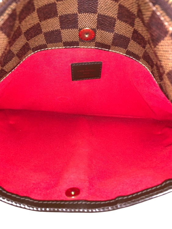 Louis Vuitton Bloomsbury PM Damier Ebene Canvas Crossbody Bag