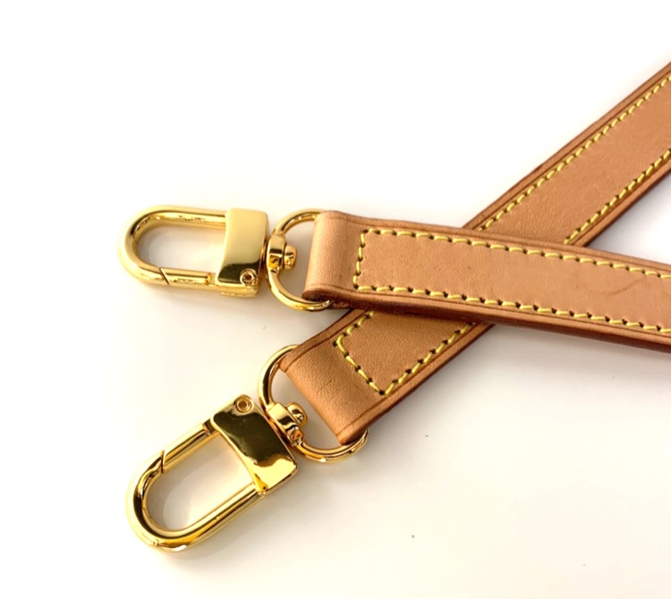 Adjustable 2 cm crossbody strap replacement genuine leather