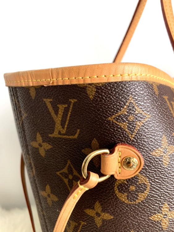 Louis Vuitton Neverfull MM Monogram Pivoine Canvas Bag
