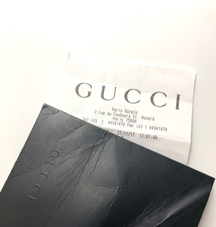 Gucci leather belt double G buckle