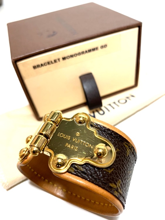 Louis Vuitton Save It Monogram Vachetta Bracelet