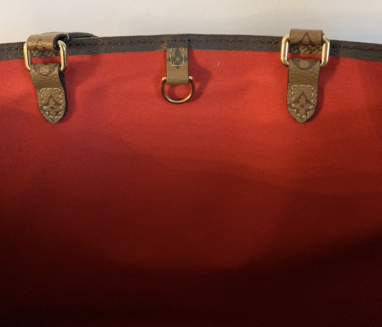 Louis Vuitton On The Go GM Reverse Canvas Bag