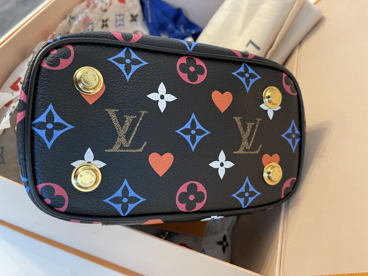 Louis Vuitton Game On Vanity PM Black Bag